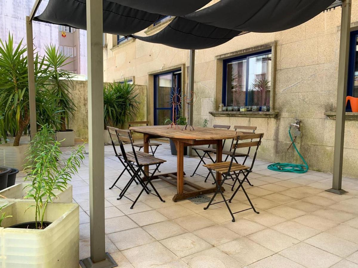 Impresionante Piso En El Centro De Pontevedra Con Terraza Y Parking Exterior foto