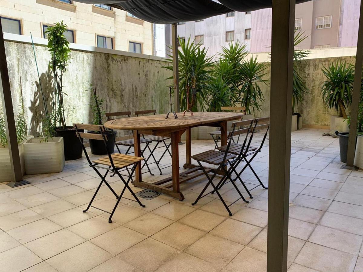 Impresionante Piso En El Centro De Pontevedra Con Terraza Y Parking Exterior foto